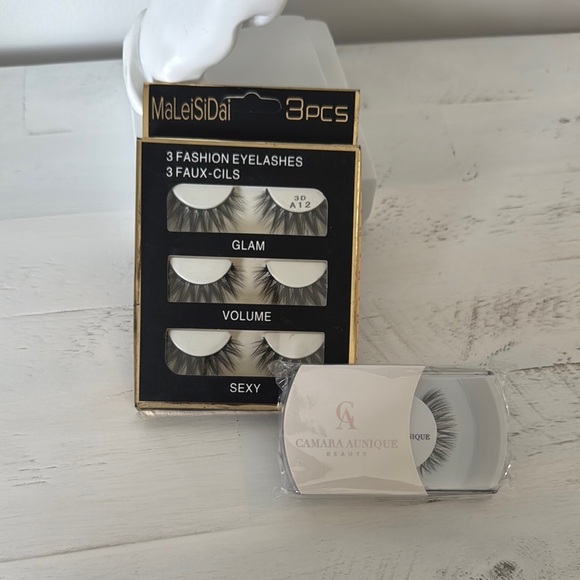 MaLeisidai 3-Piece Eyelash Set.                            Camara Aunique Lashes - Picture 1 of 5